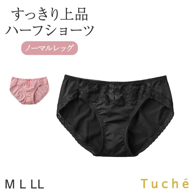Tuche ショーツ レディース ハーフショーツ レース M L LL ノーマル