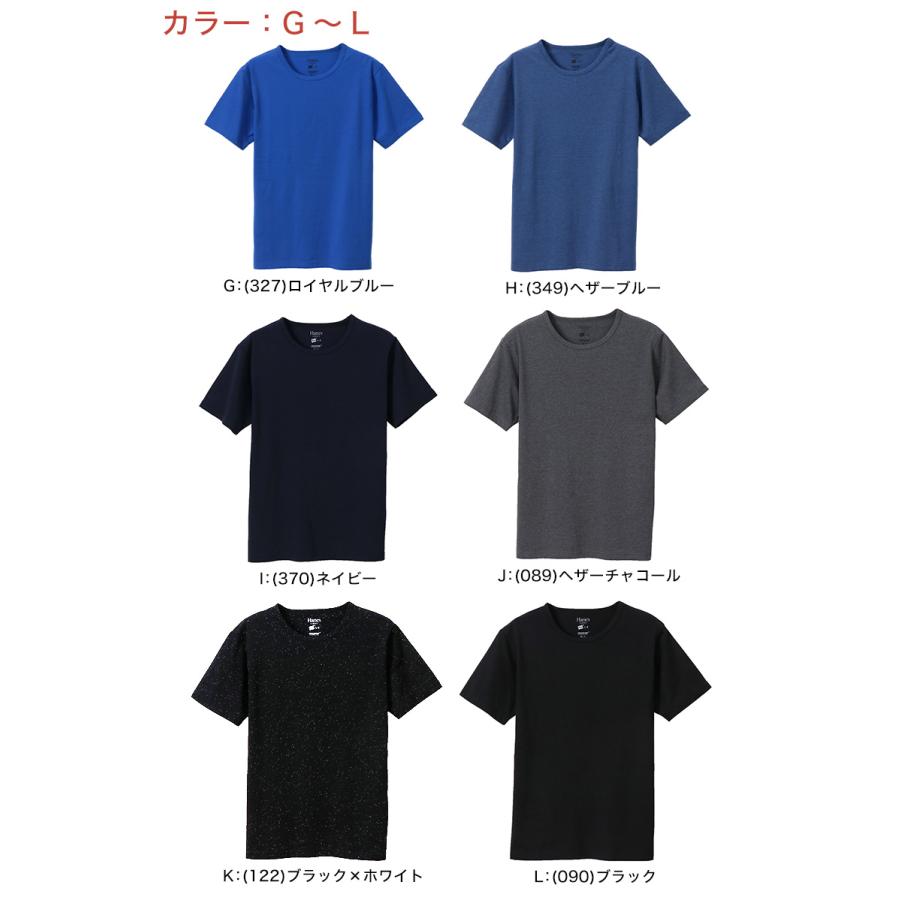 Hanes（ヘインズ） Tシャツ 半袖 メンズ レディース M・L (トップス