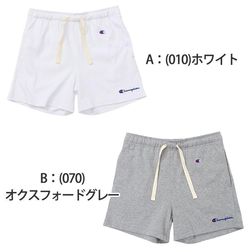 Champion ショートパンツ レディース ハーフパンツ ボトム 綿100 Champion ショートパンツ レディース ハーフパンツ ボトム 綿100