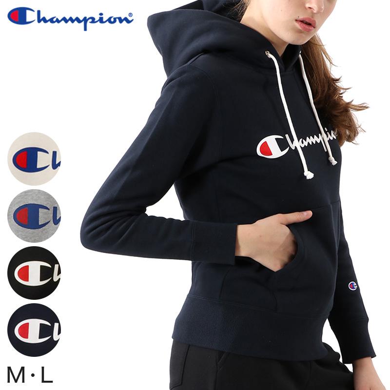 Champion レディース プルオーバー スウェットパーカー M L ロゴプリント チャンピオン ブランド ベーシック 送料無料 在庫限り Hj057 すててこねっと 通販 Yahoo ショッピング