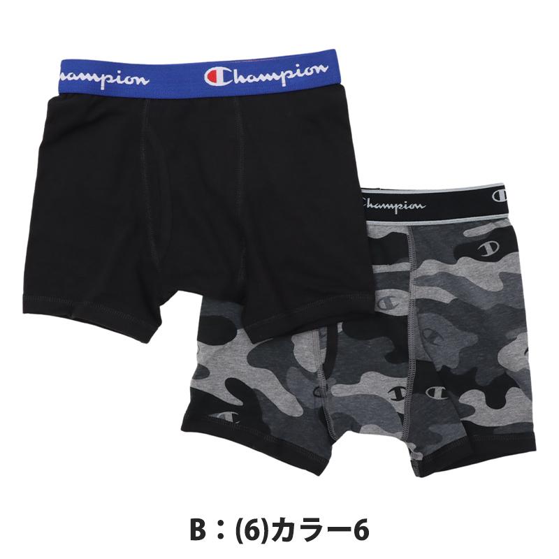 Champion（チャンピオン） ボクサーパンツ キッズ 前開き 2枚組 130