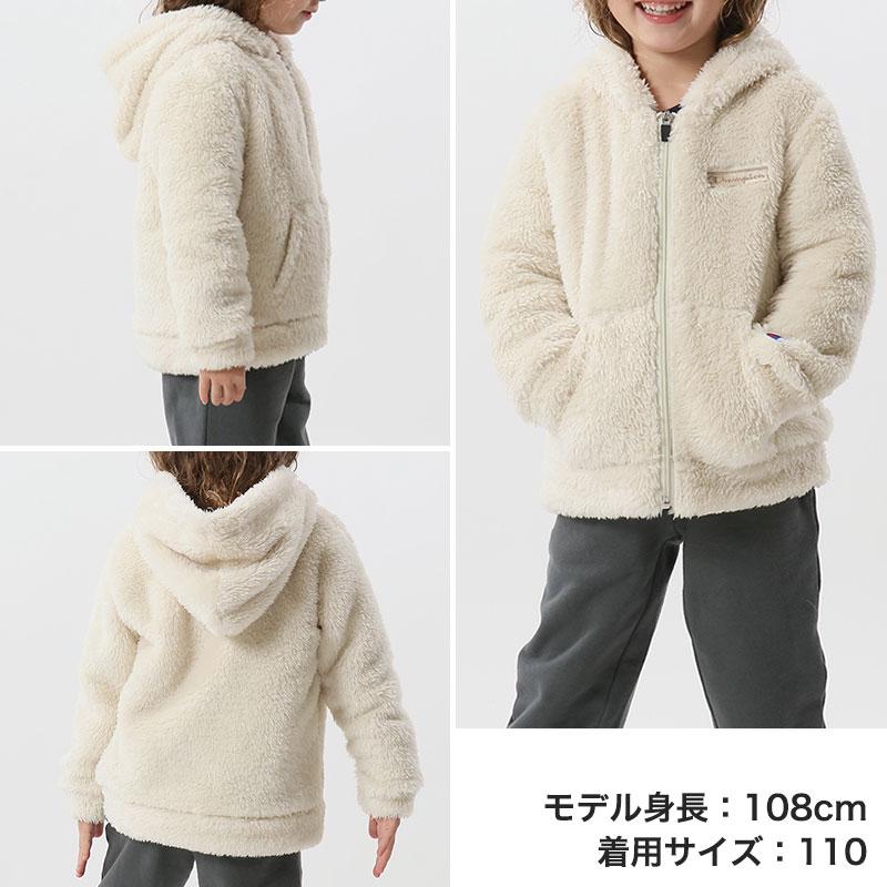 Champion（チャンピオン） キッズ フリース ジップパーカー 100cm 