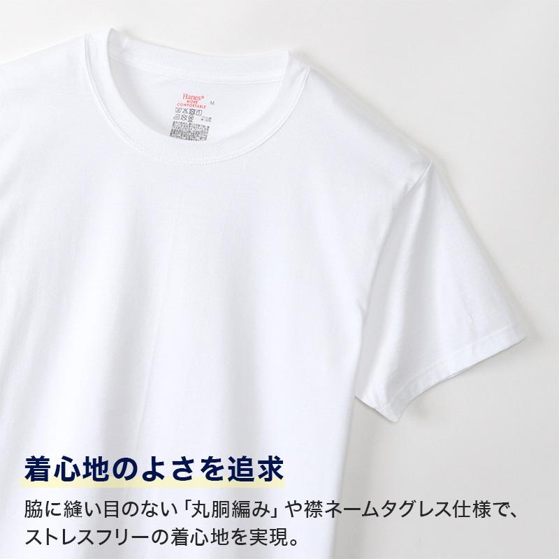 グローバルバリューライン ヘインズ メンズ Tシャツ クルーネック 3枚