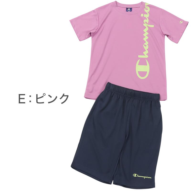 Champion（チャンピオン） キッズ セットアップ 女の子 Tシャツ