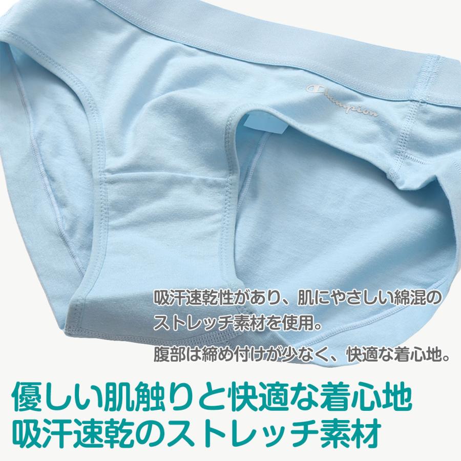 Champion（チャンピオン） ショーツ レディース ストレッチ 綿 吸汗 速