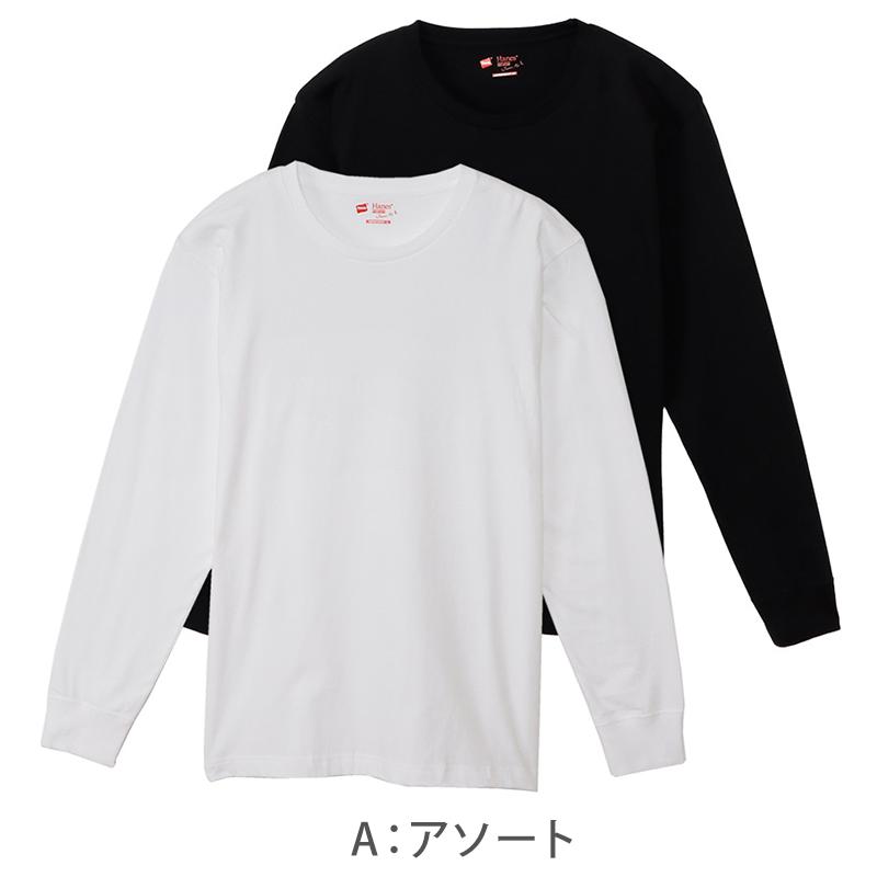 ジャパンフィット レディース tシャツ 長袖 クルーネック カットソー