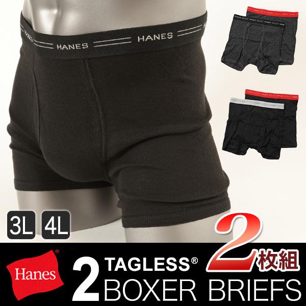 貴重Lサイズ3枚シュプリーム ヘインズ ボクサーブリーフ   ブラック\" Hanes ヘインズ ボクサーパンツ メンズ 前開き 大きいサイズ 2枚