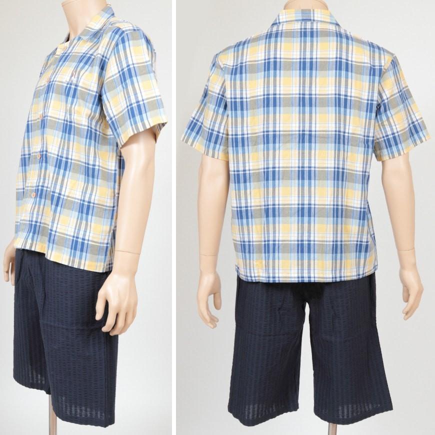 グンゼ パジャマ メンズ 半袖 半パンツ M Ll Gunze ハッシュパピー ホームウェア 半ズボン 在庫限り すててこねっと 通販 Paypayモール