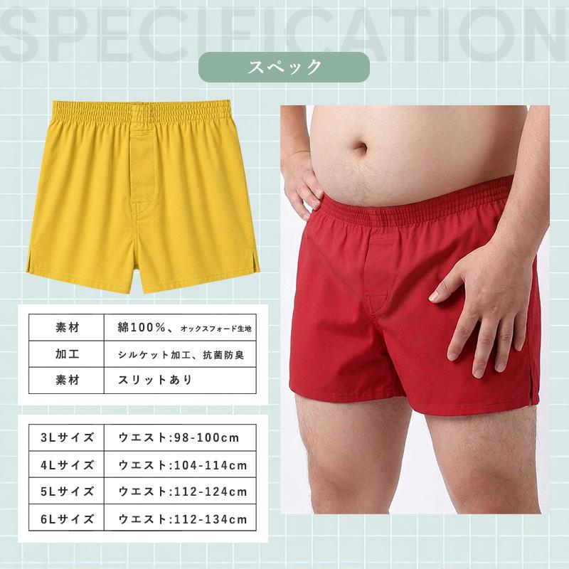 Suteteko（ステテコ） トランクス メンズ 綿100 大きいサイズ 下着