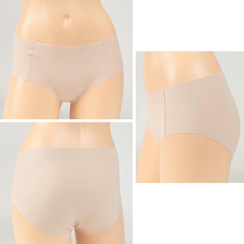 シングルケット　ショーツMらぶ KIREILABO グンゼ キレイラボ ハーフショーツ 無縫製 はき込み浅め M