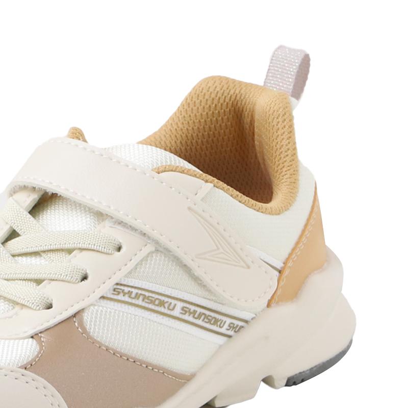瞬足 キッズ スニーカー 女の子 アキレス 女児 3E 17cm〜23cm ジュニア
