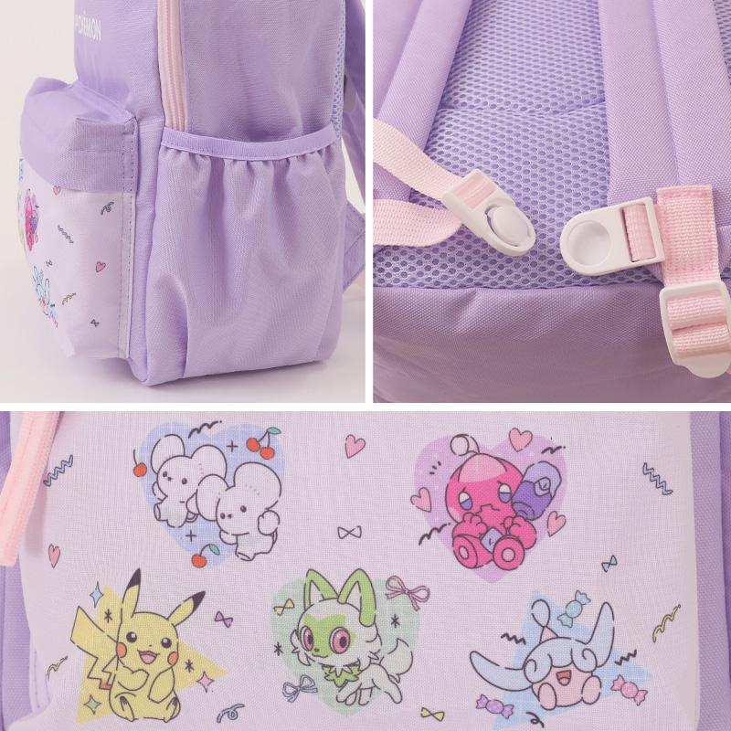 ポケモン リュック 子供 キッズ 男の子 女の子 ピカチュウ 約22×33×13cm かわいい 小学生 低学年 小学校 学童 おしゃれ 軽量 リュックサック 遠足 (送料無料) | Pokemon | 05