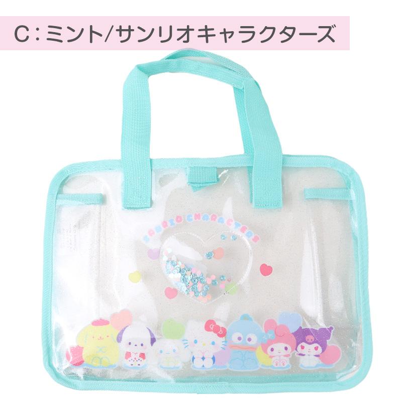 sanrio（サンリオ） プールバッグ 女の子 キッズ PVC トートバッグ