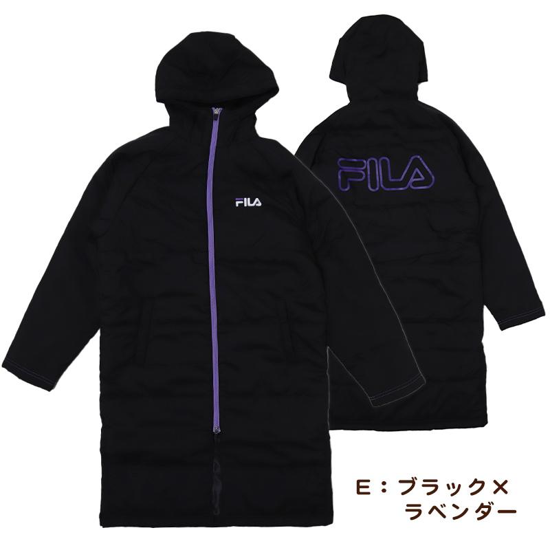 FILA（フィラ） ベンチコート キッズ ジュニア 裏ボア 裏起毛 130