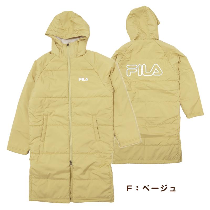 FILA（フィラ） ベンチコート キッズ ジュニア 裏ボア 裏起毛 130