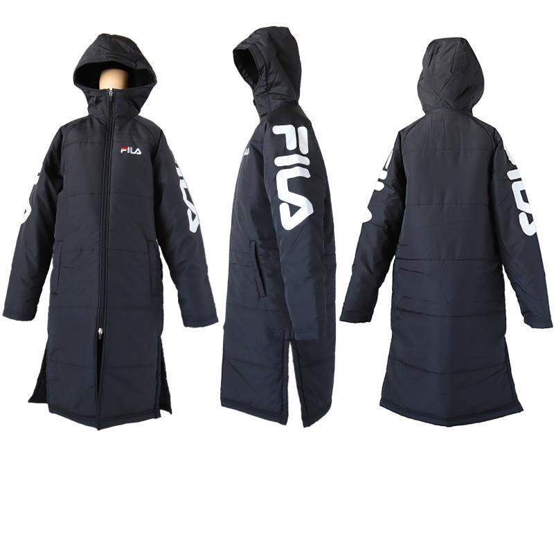 フィラ　FILA　 裏ボア　ベンチコート  スポーツウェア アウター　パテッドコート 楽天市場】【在庫限り】 FILA フィラ 裏ボア ベンチコート キッズ