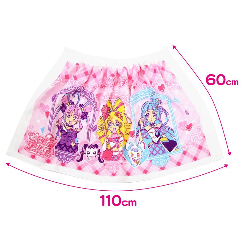 BANDAI（バンダイ） ラップタオル 巻きタオル プリキュア 綿100 60cm