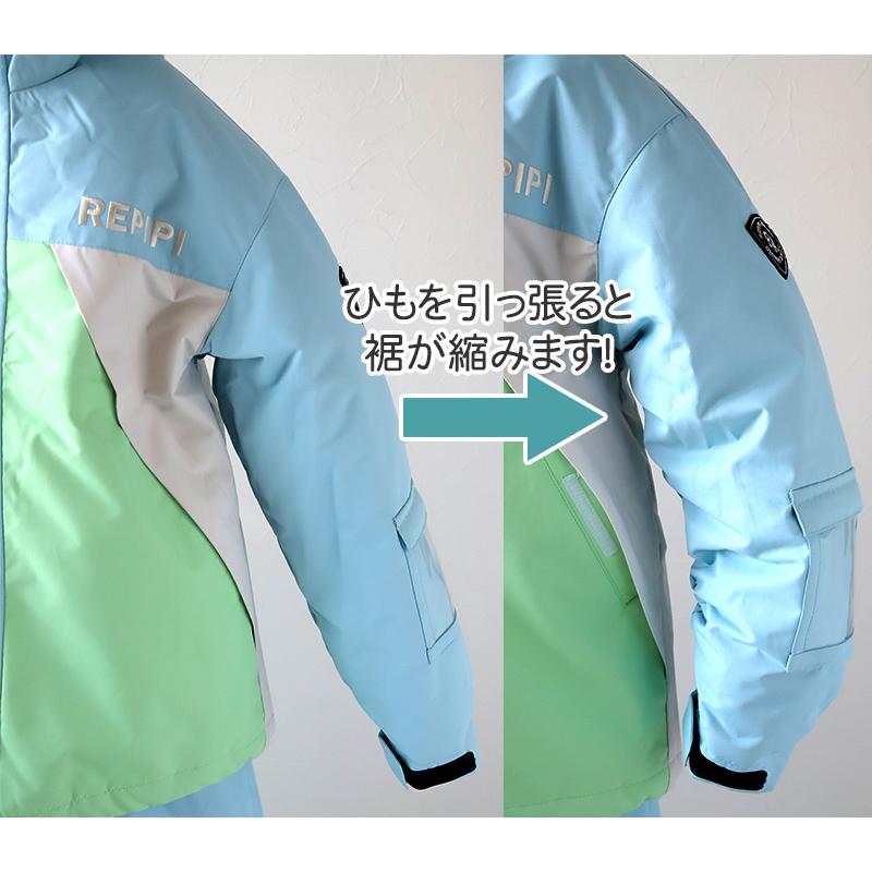 スノーウェア キッズ 上下セット 女子 子供 スノーボードウェア 130