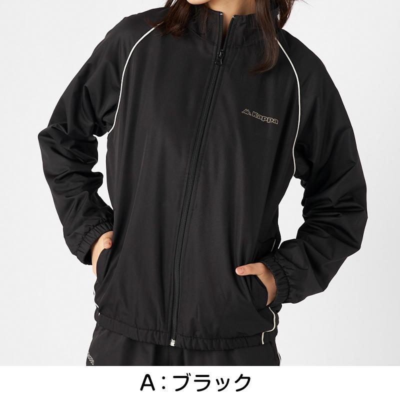 Kappa（カッパ） レディース ウィンドジャケット 裏フリース トップス
