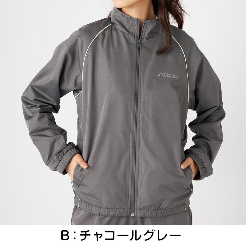 Kappa（カッパ） レディース ウィンドジャケット 裏フリース トップス