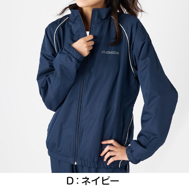 Kappa（カッパ） レディース ウィンドジャケット 裏フリース トップス