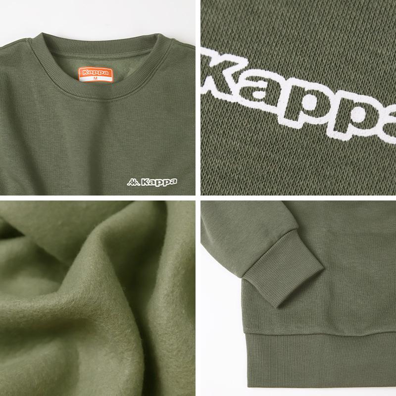 Kappa（カッパ） レディース スウェット トレーナー 裏起毛 トップス