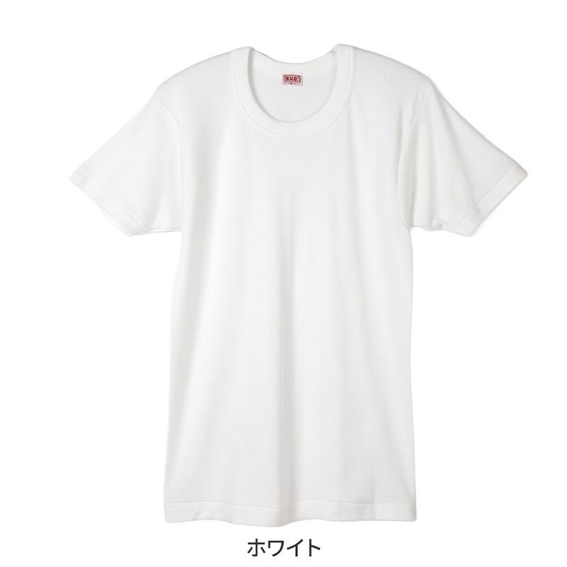 B.V.D BVD 厚手 半袖 丸首 クルーネック Tシャツ メンズ インナー 下着