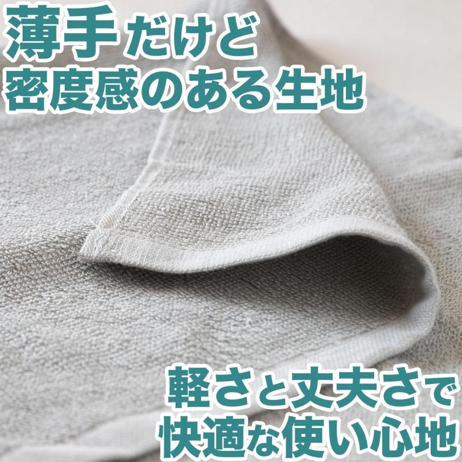 フェイスタオル 綿100％ 薄手 業務用 無地 吸水性 ほつれにくい