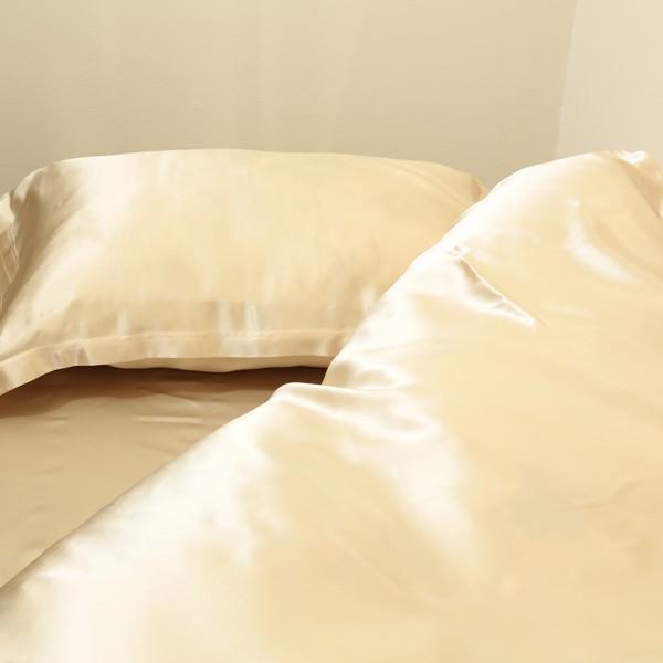 Suteteko（ステテコ） シルク 掛け布団カバー 19匁 布団カバー ダブル