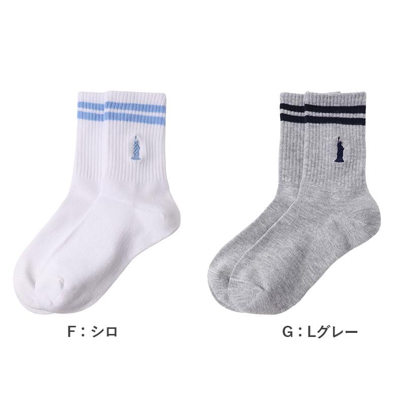 EASTBOY（イーストボーイ） クルーソックス レディース 靴下 スクール