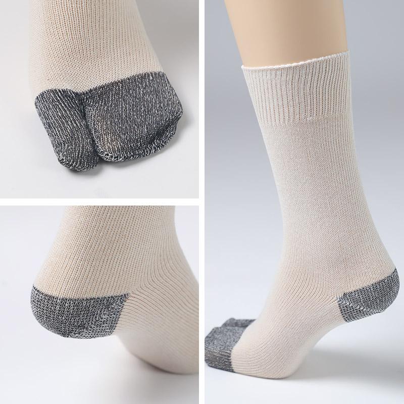 助野（SUKENO） 軍足 5足組 メンズ ソックス 25cm 27cm クルーソックス