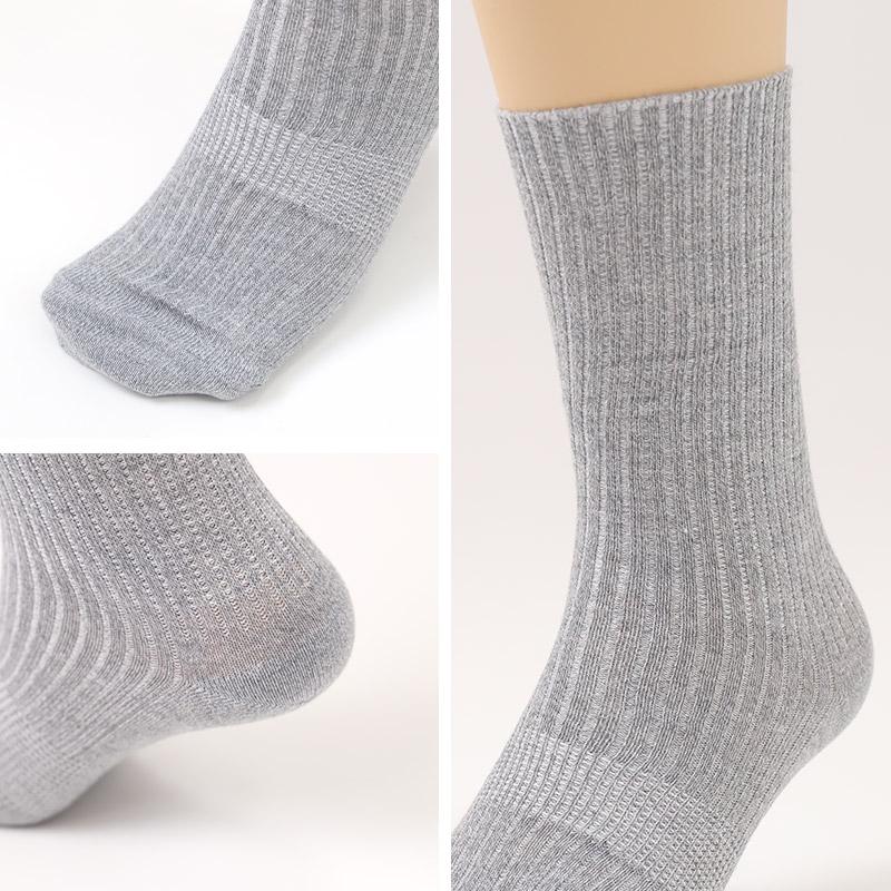 助野（SUKENO） メンズ 靴下 ソックス 丈夫 4足組 24cm〜26cm 26cm