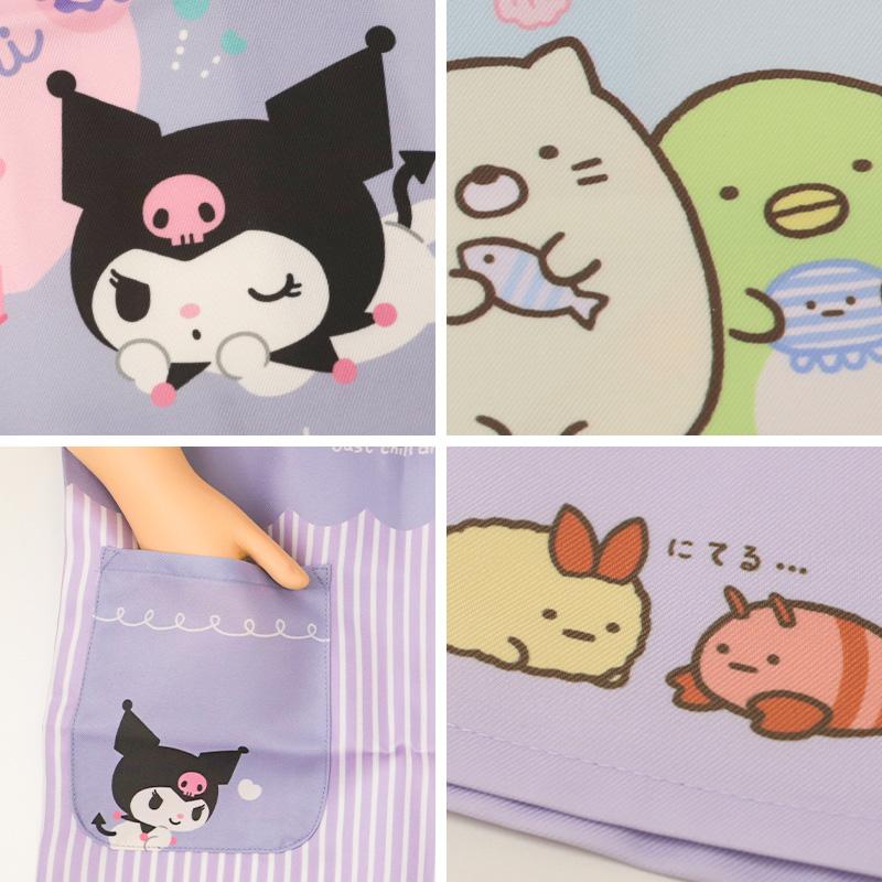 sanrio（サンリオ） キッズ エプロン キャラクター 子ども H型エプロン