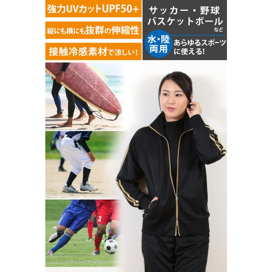 Suteteko（ステテコ） スポーツ インナー uvカット ハイネック 長袖