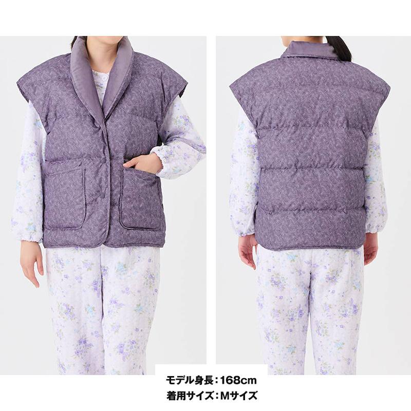 GUNZE（グンゼ） レディース ダウンベスト 婦人 ベスト 羽織物 S M L