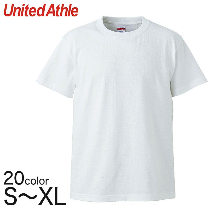 [NOiD] Tシャツ Lサイズ　白　United Athle United Athle（ユナイテッドアスレ） メンズ カラー 無地Tシャツ S〜XL