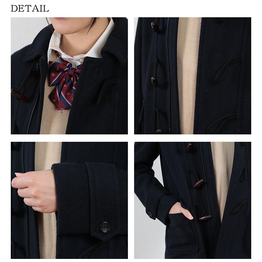 男女兼用ダッフルコート S〜LL (you:th スクールコート 学生 通学