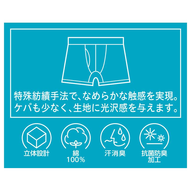 YG ボクサーパンツ メンズ 前開き ボクサーブリーフ 綿100 グンゼ M L