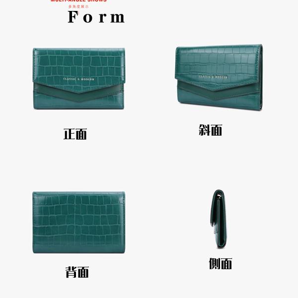 二つ折り財布 三つ折り財布 レディース 大容量 薄い 緑 グリーン 二つ折り財布 三つ折り財布 レディース 大容量 薄い 緑 グリーン