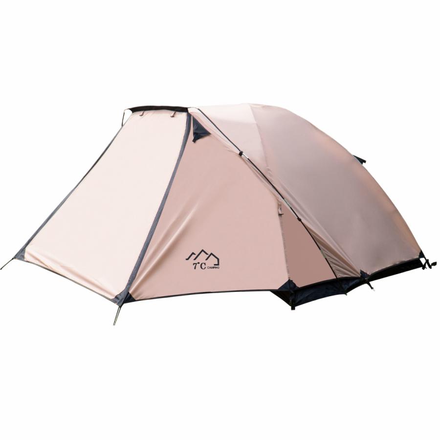 7 C Camping テント1 2人用 前室 二重層 通気 防風 防水 耐水圧3000mm 軽量 キャンプ バイク アウトドア 簡単設営 家庭用 日本語取扱説明書 Tenty ストーンちゃん 通販 Yahoo ショッピング