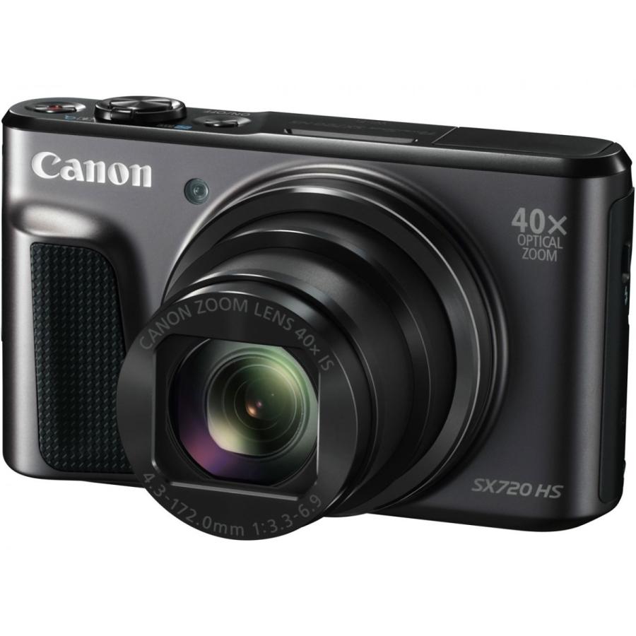 キャノン　PowerShot SX720HS　コンパクトデジタルカメラ　ブラック｜suufactory