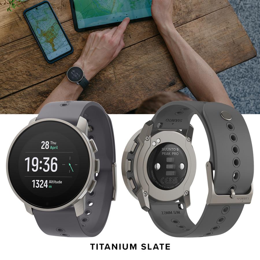 【公式ストア】 SUUNTO 9 PEAK PRO TITANIUM スント9ピークプロチタニウム スマートウォッチ スント｜suunto-official｜14