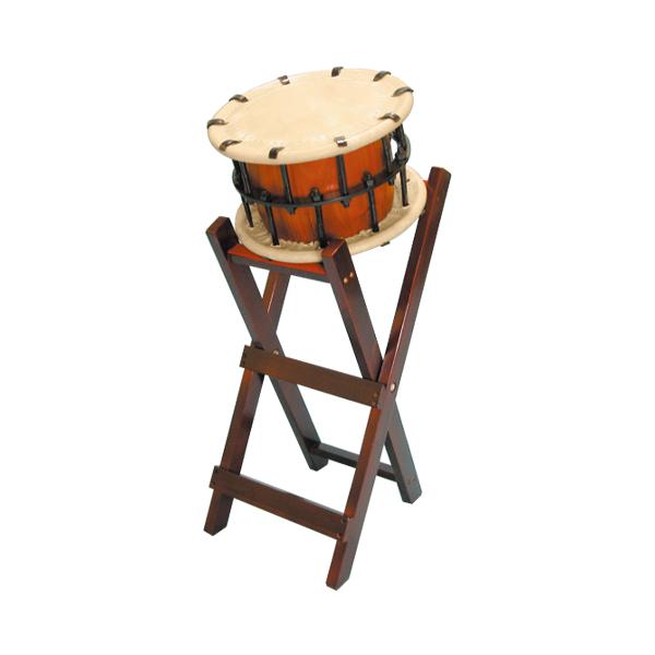 【良好】　3丁掛け　締太鼓 くりぬき胴 ボルト締め　台座付き　バチ　和太鼓 締太鼓 3丁掛（ボルト）くりぬき胴 立台座セット : 諏訪楽器 - 通販