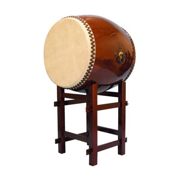 長胴太鼓　打面2尺巻耳 径60cm 耳あり　バチ2本付き　胴長さ77cm 重い 長胴太鼓 松胴 2尺2寸 耳無 高台座セット : 諏訪工芸 - 通販 - Yahoo