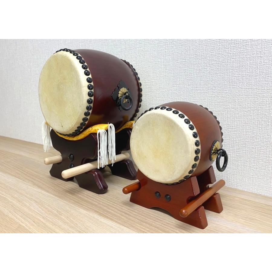 太鼓 締太鼓 飾太鼓 レトロ 小物 4寸 飾り太鼓 和太鼓 直径約13