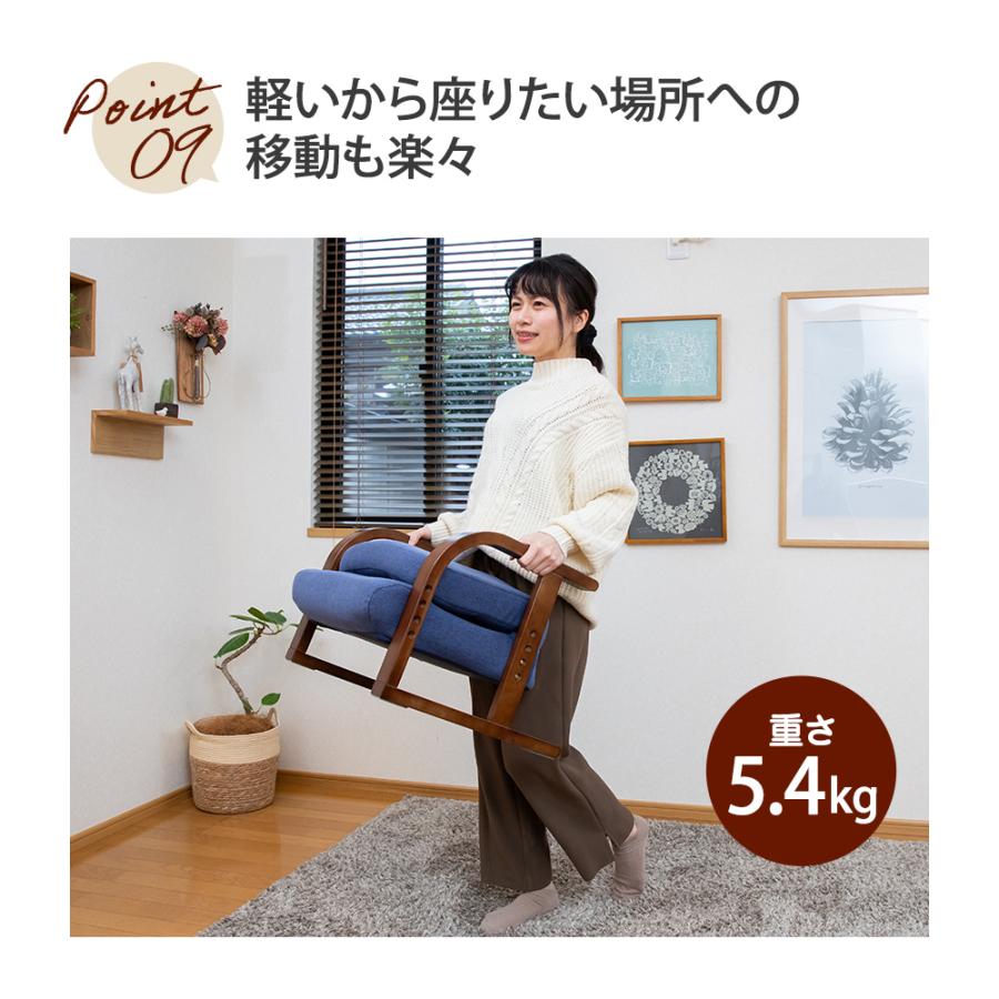 SUWALABO solum(ソルム) あぐら座椅子 リッチタイプ 高さ調節 SUWALABO solum(ソルム) あぐら座椅子 リッチタイプ 高さ調節