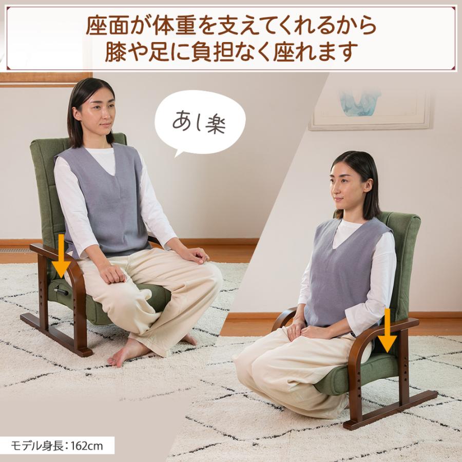 SUWALABO（スワラボ） 座椅子 solum(ソルム) あぐら座椅子 ハイバック