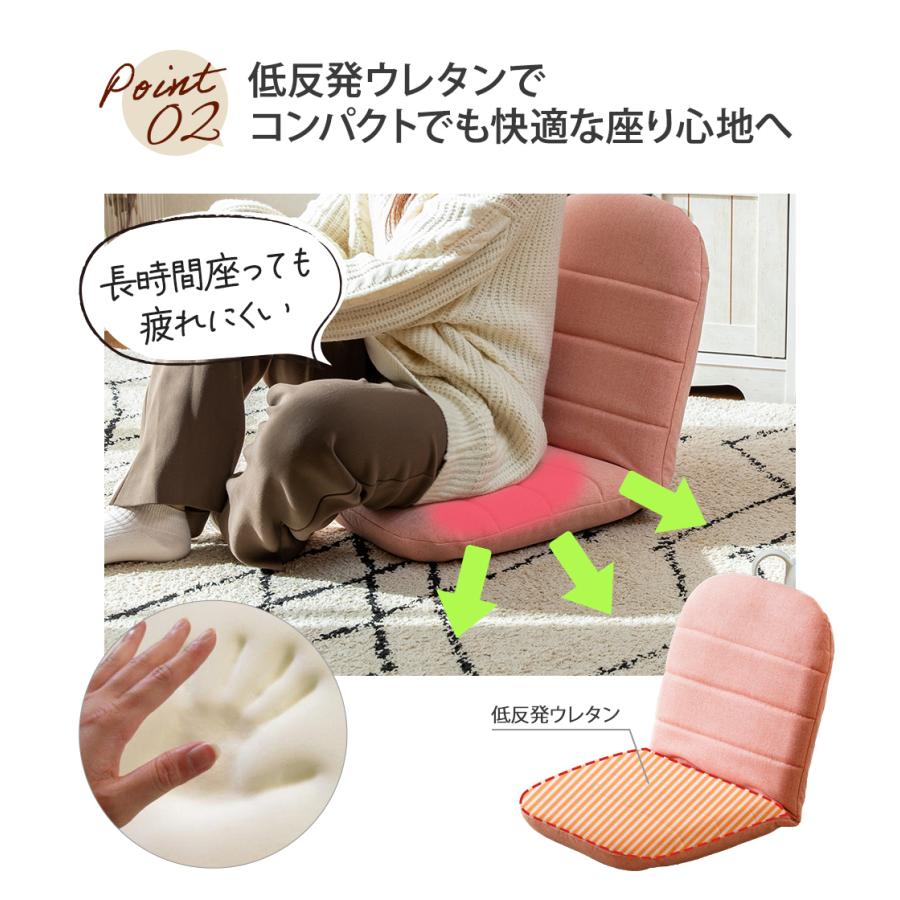 SUWALABO lulu(ルル) コンパクト座椅子 / 座イス ざいす 座いす SUWALABO lulu(ルル) コンパクト座椅子 / 座イス ざいす 座いす