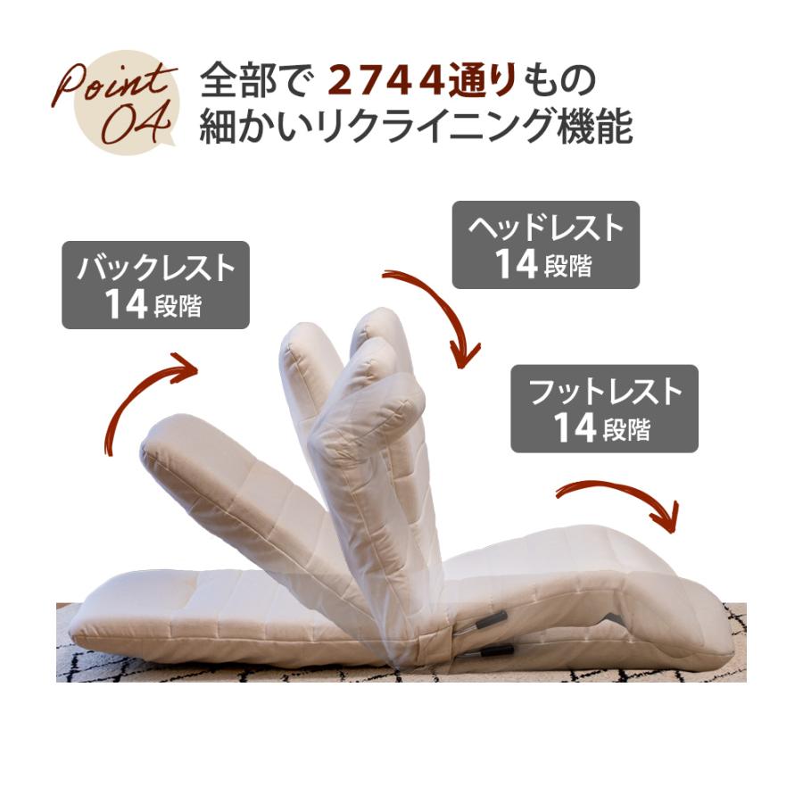 SUWALABO（スワラボ） 座椅子 plage(プラージュ) 幸せのロング座椅子