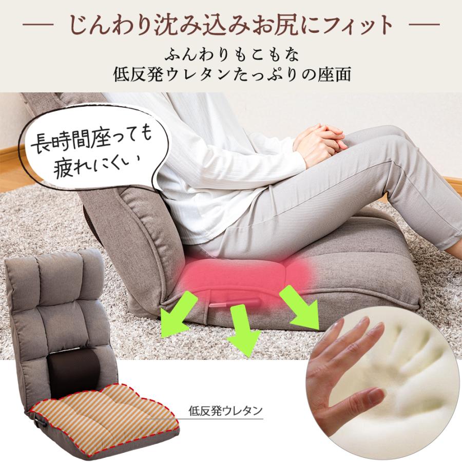 SUWALABO（スワラボ） 座椅子 refre(リフレ) 腰が整う座椅子 レバー